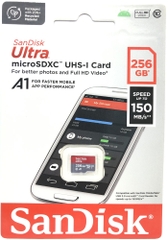 Thẻ Nhớ MicroSDXC SanDisk Ultra A1 256GB 150MB/s Chính Hãng