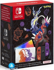 Máy Nintendo Switch Oled Pokemon Scarlet And Violet Edition like new
