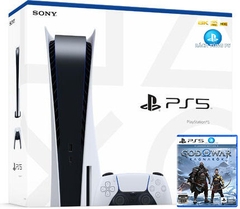 Máy Chơi Game Sony PS5 Standard Kèm Đĩa God Of War Ragnarok hàng nhập khẩu