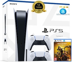 Máy Chơi Game Sony PS5 Standard 2 Tay Kèm Game Mortal Kombat 11 Ultimate Hàng Chính Hãng