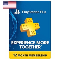 Thẻ Playstation Plus Membership 12 Tháng Hệ US