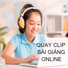 Dịch vụ quay phim bài giảng online, khóa học đào tạo trực tuyến