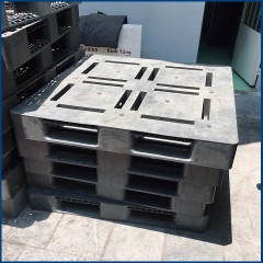 PALLET NHỰA CŨ 1100X1100X150 MM MẶT ĐÁ