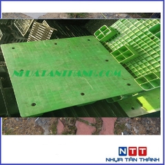 PALLET NHỰA CŨ 1100X1100X150 MM MẶT KÍN