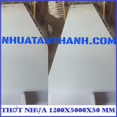 THỚT NHỰA 1200X5000X50 MM