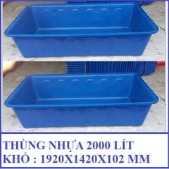 THÙNG NHỰA 2000L