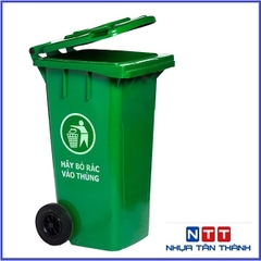 THÙNG RÁC NHỰA 120L NẮP KÍN