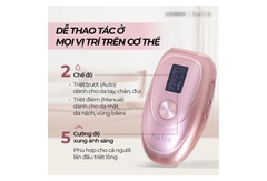 Máy Triệt Lông Lạnh Cá Nhân Halio IPL Cooling Hair Removal Device