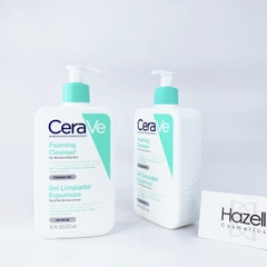 Sữa rửa mặt cho da dầu CeraVe Foaming Cleanser For Normal To Oily Skin (Nội địa Pháp)