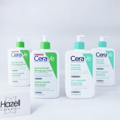 Sữa rửa mặt cho da khô CeraVe Hydrating Cleanser For Normal To Dry Skin (Nội địa Pháp)