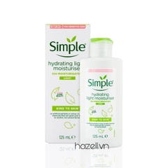 Kem dưỡng Simple Hydrating Light Moisturiser 125ml