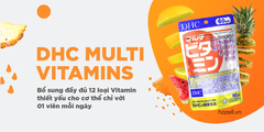 Viên uống vitamin tổng hợp DHC Multi Vitamins 60 Day