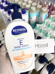 Kem dưỡng Redwin Vitamin E Body Lotion 400ml (Vòi)