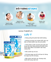 Viên uống vitamin E DHC Natural Vitamin E (Soybean) 60 Day