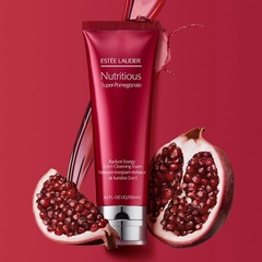 Sữa rửa mặt Estee Lauder Nutritious Super-Pomegranate Radiant Energy 2-in-1 Cleansing Foam (Lựu Đỏ) 125ml