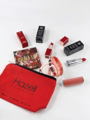 ( Quà tặng ) - Túi đựng đồ Makeup Hazell Cosmetics ( Đỏ )