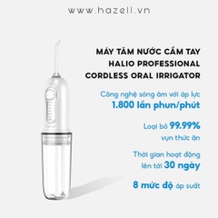 Máy tăm nước cầm tay Halio Professional Cordless Oral Irrigator