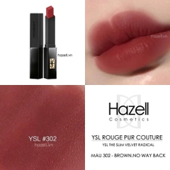 Son thỏi YSL Rouge Pur Couture The Slim Velvet Radical