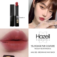 Son thỏi YSL Rouge Pur Couture The Slim Velvet Radical