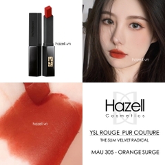 Son thỏi YSL Rouge Pur Couture The Slim Velvet Radical