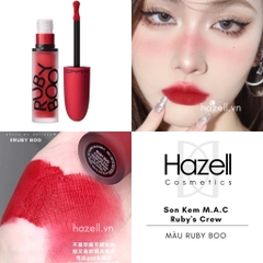 Son Kem M.A.C Ruby's Crew Powder Kiss Liquid Lipcolour 5ml