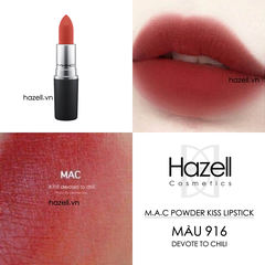 Son lì nhung thỏi M.A.C Powder Kiss Lipstick 3g