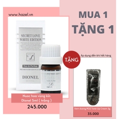 Nước hoa vùng kín Dionel Secret Love White Edition 5ml (Trắng)