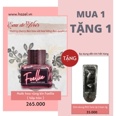 Nước hoa vùng kín FOELLIE 5ml - Hộp tròn