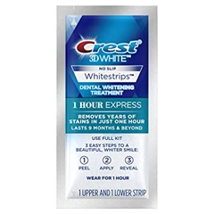 Miếng Dán Trắng Răng Crest 3D WHITE 1 Hour Express