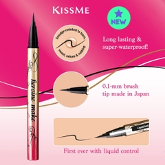 Kẻ mắt nước Kiss Me Heroine Make Prime Liquid Eyeliner Rich Keep 0.4ml