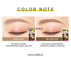 Chải mày - Phẩy sợi chống trôi Isehan Kiss Me Heavy Rotation Coloring Eyebrow 2g