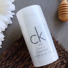 Lăn khử mùi nước hoa Calvin Klein CK One Deodorant 75g (Trắng)