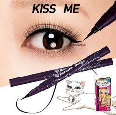 Kẻ mắt nước Kiss Me Heroine Make Smooth Liquid Eyeliner 0.4ml