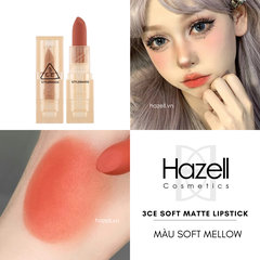 Son thỏi 3CE Soft Matte Lipstick 3.5g (Vỏ Cam)