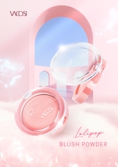 Phấn má hồng Vacosi Lolipop Blush Powder 7.3g (Mẫu mới)