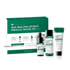 Set dưỡng trị mụn SOME BY MI AHA-BHA-PHA 30 Days Miracle Travel Kit (3item)