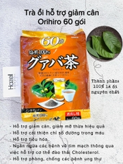 Trà ổi giảm cân thải độc Orihiro Guava Tea 60 gói x 2g