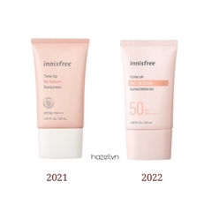 Kem chống nắng Innisfree Tone Up No Sebum Sunscreen EX SPF50+ PA++++ 50mL