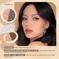 Phấn tạo khối Sace Lady Planet Contour Palette 6g