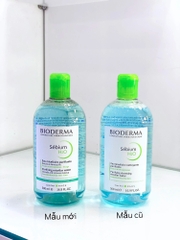 Nước tẩy trang Bioderma Sebium H2O nắp xanh thường