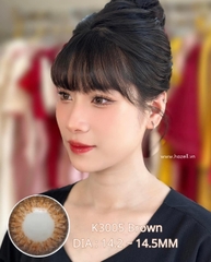 Lens K3005 Brown - Một ngày