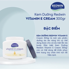 Kem dưỡng Redwin Vitamin E Cream 300g (Hũ)