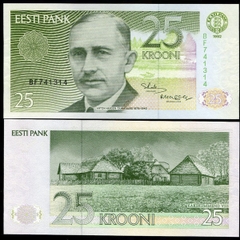 Estonia 25 kroon 2002