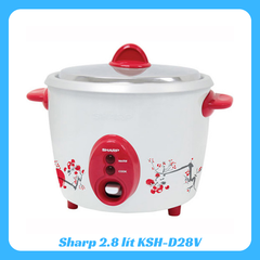 Nồi cơm điện Sharp 2.8 lít KSH-D28V