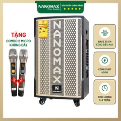 Loa Kéo Nanomax SK-12F7 Bass 30cm 400w Karaoke Bluetooth