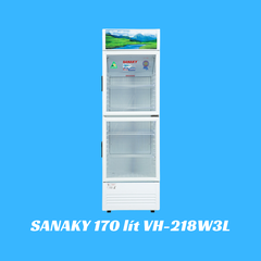 Tủ mát Sanaky 170 lít VH-218W3L