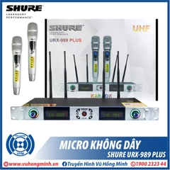 Micro không dây URX-989 Plus