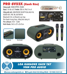 Loa karaoke xách tay VHM 6V52X ( Mới 2024 )