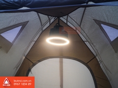 Quạt Dã Ngoại Kèm Đèn Led Naturehike NH21ZM003