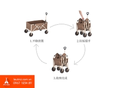 Xe kéo gấp gọn NatureHike TC04 NH20PJ010 130L